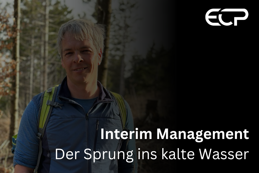 Interim Management - Der Sprung ins kalte Wasser