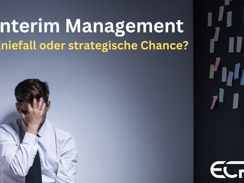 Interim Management als strategische Chance